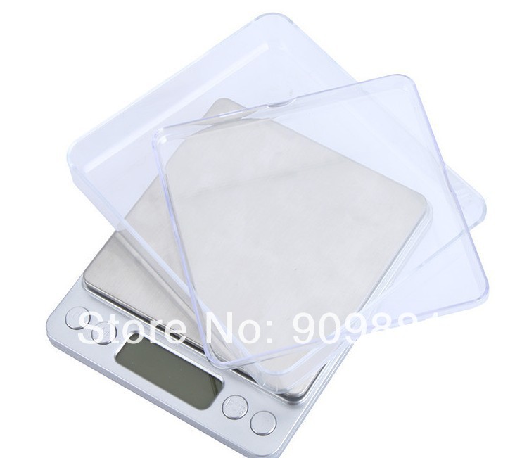 10pcs/lot  500g/0.01g Mini Digital Platform Jewelry Scale 500g-0.01 Weighing Balance Scale with Two Trays  g/ct/dwt/ozt/oz/gn