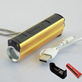 Multifunctional Powerful 1600 Lumens flash light Tactical Flashlight CREE Q5 Lanterna 18650 Battery with Cigarette Lighter