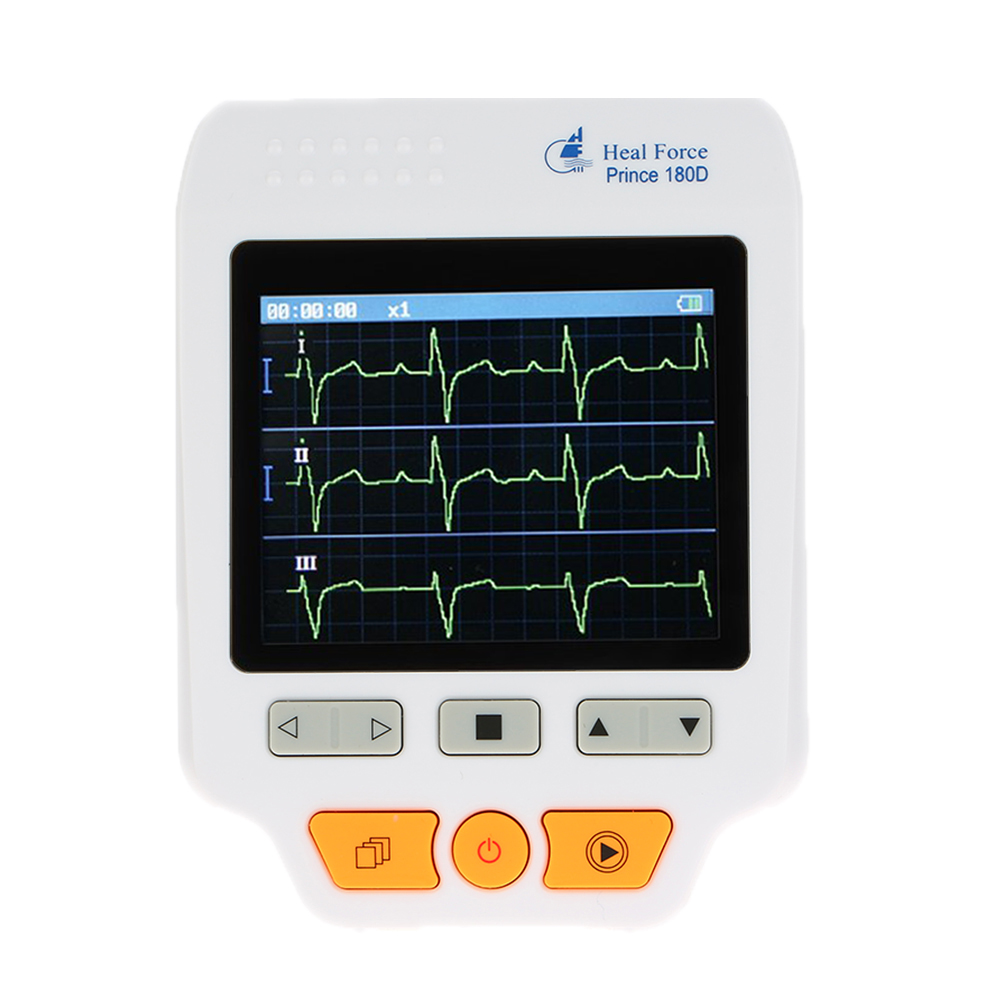 Heal Force Prince D Professional Ecg Monitor Handheld Lcd Heart