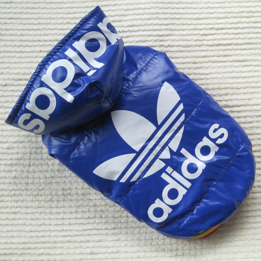 2015 Hot Pet Dog Clothes Winter Warm Dog Coat Jacket Chemical Fiber Cotton Dog Down Jacket Sportswear Pet Clothes S-XXL