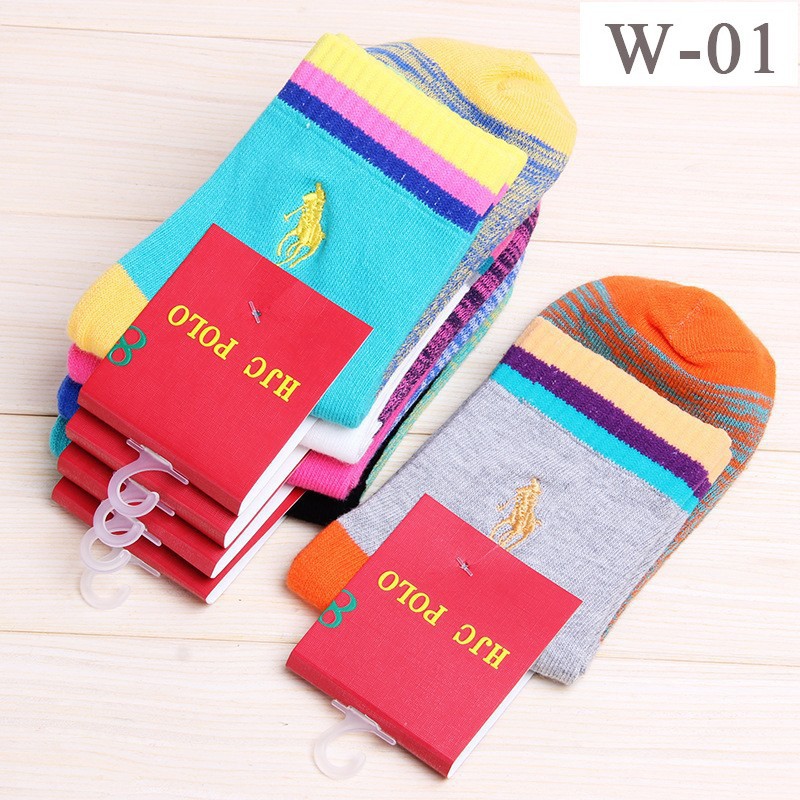new high quality spring summer casual female socks women Brand Cotton women socks Colorful polo Socks for women6