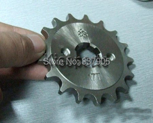 Motorcycle Front Sprocket For Engine CBF/ORT 125/150cc 15/16/17 Teeth 428Chain Motorcycle Front Sprockets Motorcycle Parts