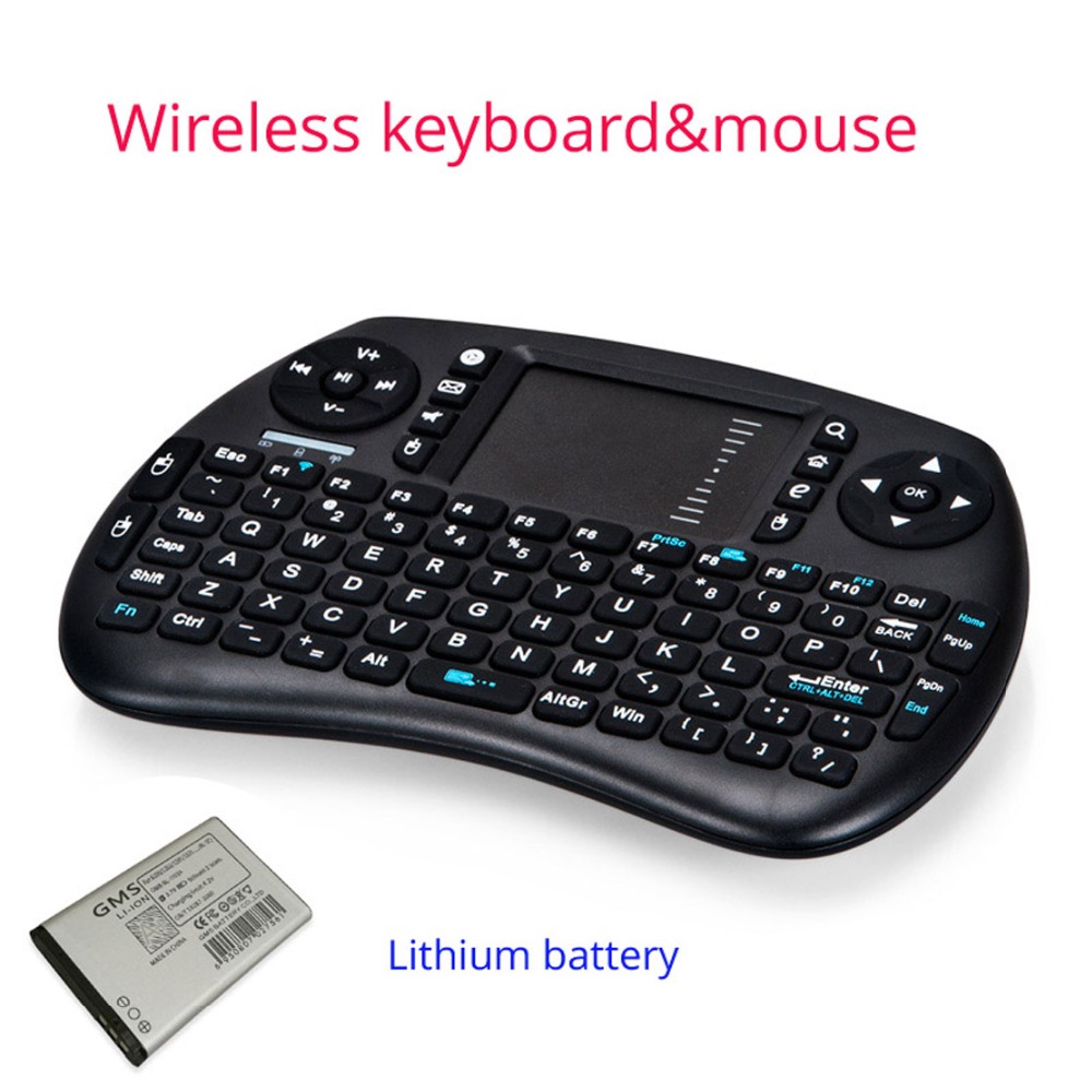 2.4Ghz with Touchpad Mini Wireless Keyboard for PC Android TV Box Smart TV
