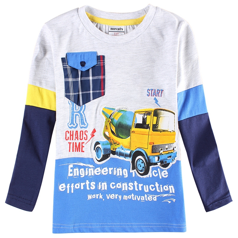 boys t shirts children clothing casual boys clothes children t shirts letters printed cotton kids clothes boys clothing A6645