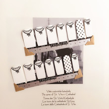 White & Black Sexy Lace Nail Arts Nail Sticker Waterproof Nail Decal Sticker Gel Polish French Manicure Patch Full Tape