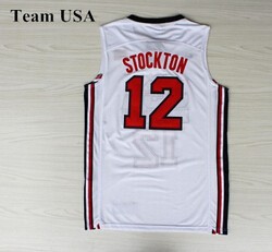 12 John Stockton usa white