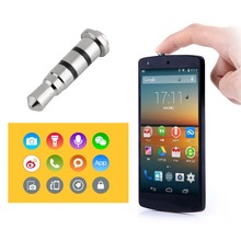 3.5mm Smart Key Button Dustproof Headset Dust Plug for Android Smartphone