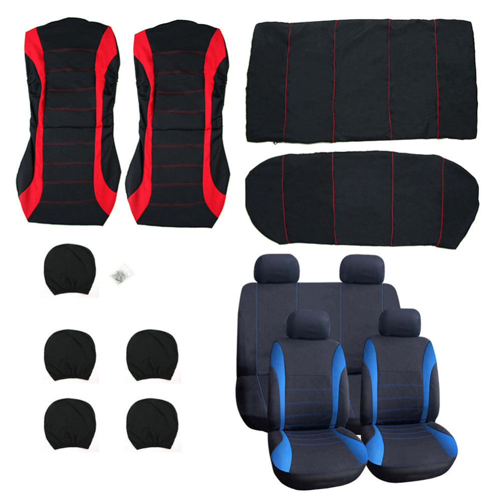 Hot Brand Polyester Car Seat Cover Universal Fit Car Styling Car Cover Seat Protector for Toyota Lada Honda Ford Opel Kia