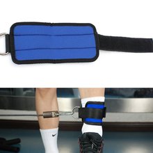 Ankle Anchor Strap D ring Multi Gym Cable Attachment Thigh Leg Pulley Strap Exercise Tubing Strength