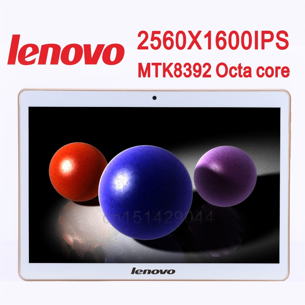 Lenovo 10 inch Octa Core Android 4 4 tablet IPS 2560 1600 2GB 32GB 3G Phone