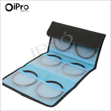 Camera accessories 6 Pockect Lens Filter Bag Wallet Case for 52mm 55mm 58mm 62mm 67mm 72mm 77mm Holder Pouch UV CPL FLD