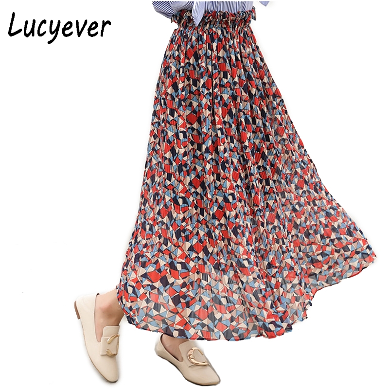 pleated chiffon maxi skirt 2017 summer ankle length popular printed skirts buy cheap printed skirts lots from china printed skirts pleated chiffon maxi skirt 2017 summer ankle length popular printed skirts buy cheap printed skirts lots from china printed skirts