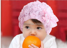 5 Pieces A lot Baby Hot Selling Lace Flower Hat