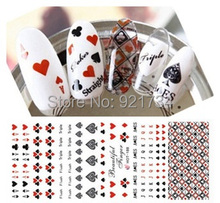 SEE DETAIL 3 pieces HOT187-188-189 water decal nail water transfer ANIMALS nail sticker stamping nail art stamp EXPORT JAPAN