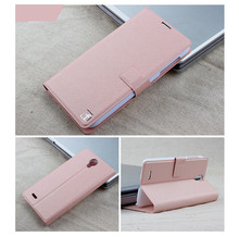 Lenovo A859 case New Ultra thin silk Leather Case Cover For Lenovo A859 Flip Cover Mobile