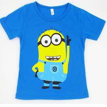 2015 Spring Summer 100 Cotton Children Short Sleeve T Shirts Kids Clothing Tees Baby Boy Girl