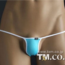 2015 TM sexy g-string,strings mens thong gay men underwear sexy bikini pria pakaian seksi, Laki-laki halus ultra low sire