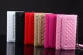 Luxury lambskin brand CC wallet PU clip case for Samsung Galaxy S7 EDGE S7 S6 EDGE