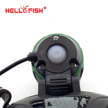 Hello Fish CREE XML T6 1000lm LED Headlamp Headlight 1000 lm zoom torch Flashlight Free shipping