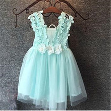 Girls dress cartoon puppy dog love heart-shaped dress baby dress Kids clothing dress free shipping