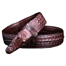 Brand Men Belt Luxury Leather Strap Unisex Crocodile Hommes Fashion Male Belts & Cummerbunds for Men Blet Cinta Uomo 8 COLORS B2