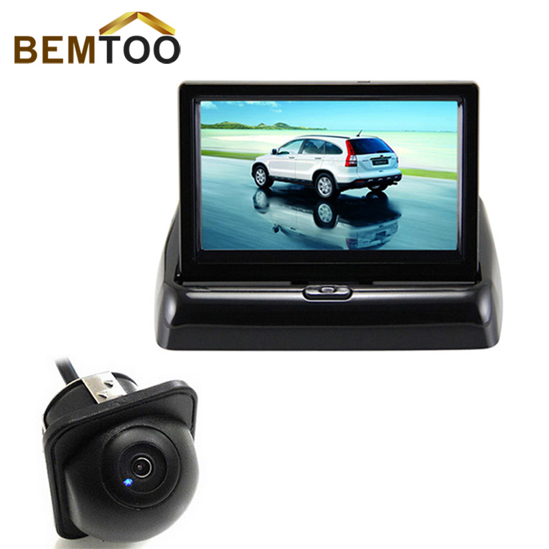 BEMTOO Rear View Camera Parking 2ch Video 4.3 