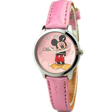 Relojes Mujer 2015 nuevos niños de la historieta del ratón del cuarzo mira los Relojes de los niños moda Casual sport relogio feminino