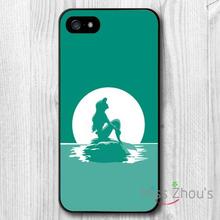 For iphone 4/4s 5/5s 5c SE 6/6s plus ipod touch 4/5/6 back skins mobile cellphone cases cover The Little Mermaid