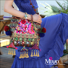 Embroidery canvas bag