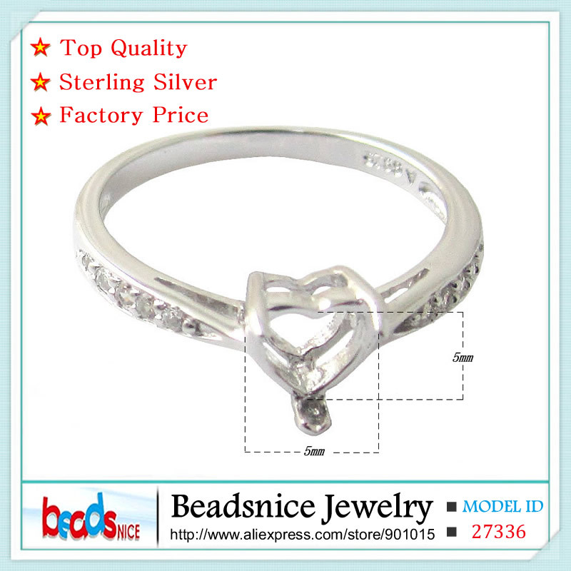 Beadsnice ID27336 pure 925 sterling silver semi mo...