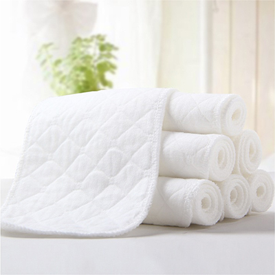 5 pcs baby diapers 3 layers Eco Cotton disposable diapers nappy baby products Unisex diapers for