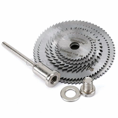 Scie Circulaire Disque Set Dremel Mini Perceuse Outil Rotatif Lame de coupe Accessoires Wel