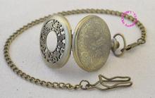 fashion quartz pocket watch man alice in wonderland rabbit cat men vintage fob watches retro new