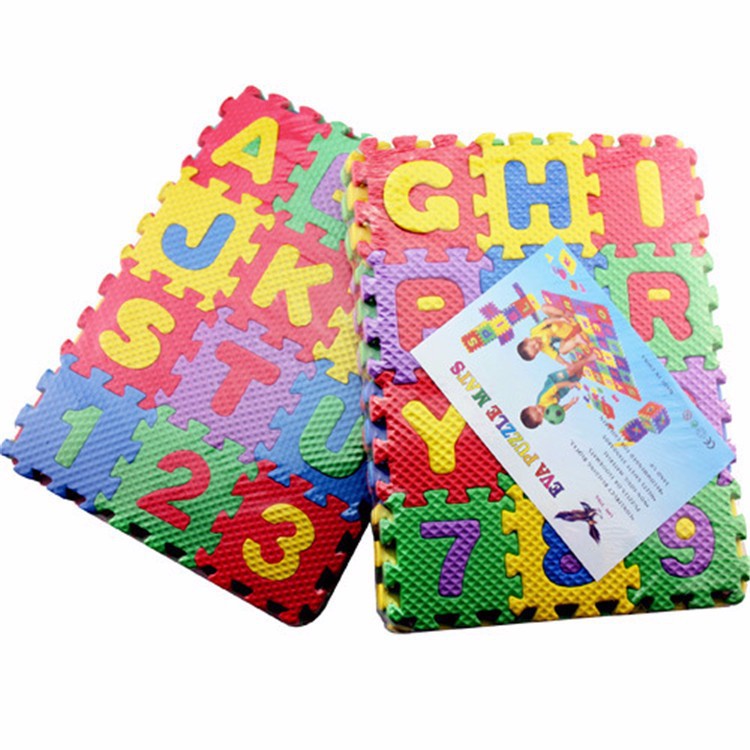 3D Puzzle en mousse enfant éducatif Alphabet lettres chiffres Puzzle kids Kinder 