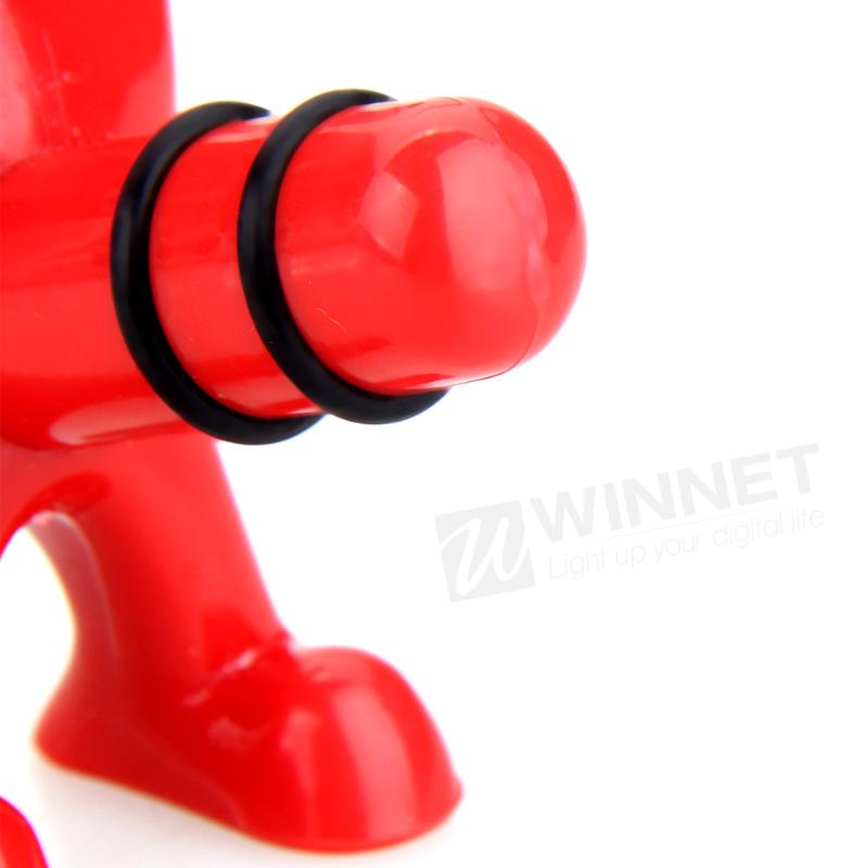 New Kitchen Bar Red Fun Happy Man Wine Beer Soda Bottle Novelty Opener Stopper