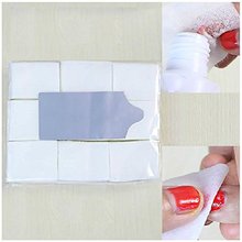 Hot Selling 900Pcs/ Pack Nail Art Wipes Cotton Lint Paper Pad Gel Clean Polish Cleaner Remover Tip White