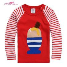 Baby clothing New winter long sleeve raglan sleeve T-shirt bottoming shirt hot style cotton shirt