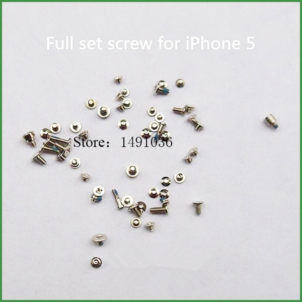 full set screw for iphone 5