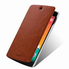Free Shipping 2014 Newest Ultra Mofi Flip PU Leather Case For Google Nexus 5 Mobile Phone Case Back Cover
