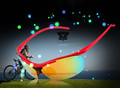 UV400 Outdoor Sports MenWomen Bike Cycling Sun Glasses Shade Eyewear Goggle Sunglasses Bicycle Driver 5 Lenses