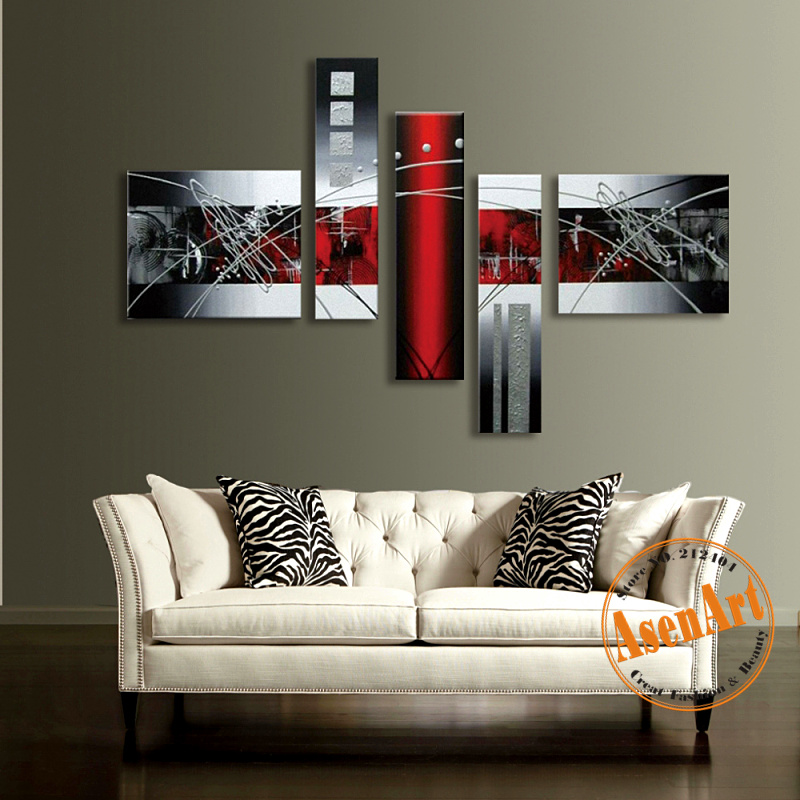Popular Red Black Wall ArtBuy Cheap Red Black Wall Art lots from China