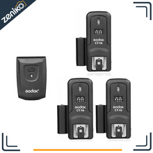 Godox 16 Channel Speedlite Flash Hot Shoe Umbrella Hole Trigger +3x Receiver Kit