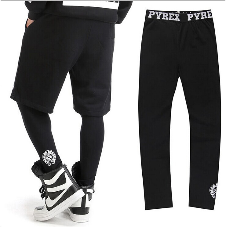 jogger pants with socks