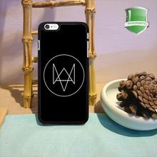 Watch Dogs 4 original black cell phone case for iphone 4 4s 5 5s 5c 6 6 plus W-972