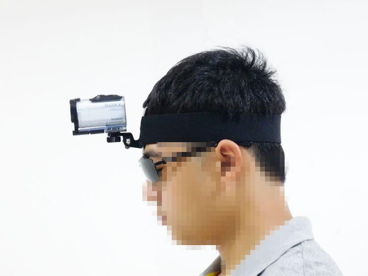 sony action camera head strap mount (5)
