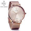 Ladies Quartz Watch Women Rhinestone Casual Dress clock Rose Gold women watches 2016 montre femme marque