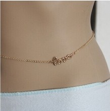 Factory Outlet New Fashion Arrival Sexy Bikini Waist Chain Body Ultra With Charm Belly Chain Waist