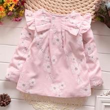 Casual Spring Autumn Baby Girls Infant Kids Princess Flower Jackets Outerwear Coats Cardigan Coat MT389