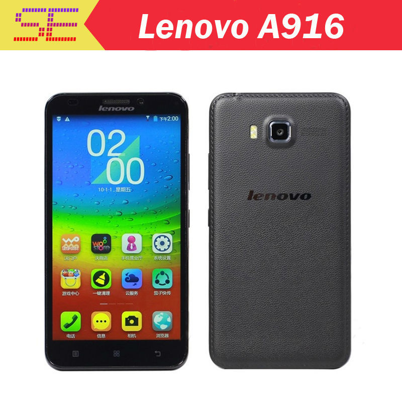 In Stock Original Lenovo A916 5 5 Inch HD IPS MTK6592 Octa Core Android 4 4
