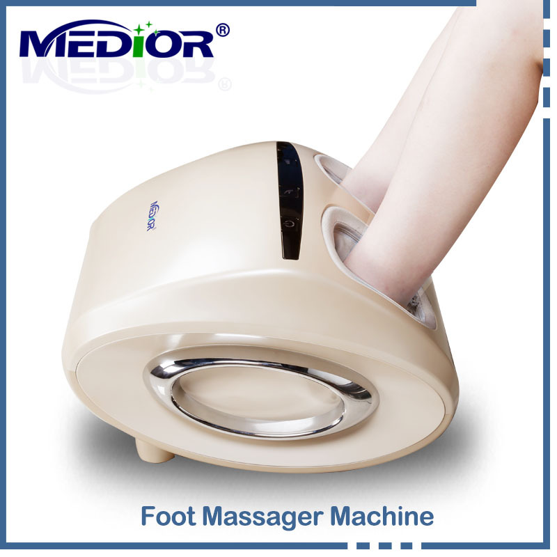 health care electric foot reflexology massager deluxe roller massage machine air pressure shaitsu infrared feet massager